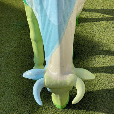 A cow